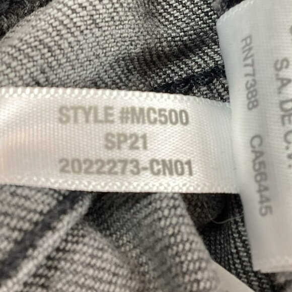 Madewell Perfect Vintage Jean Black Factory Faded Womans 26 - Picture 14 of 15